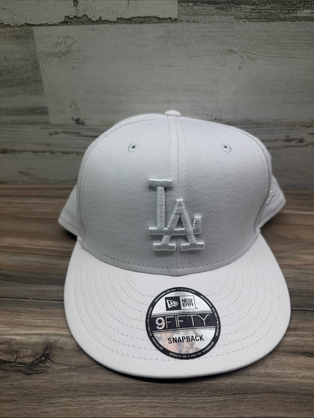 NEW ERA 9FIFTY SNAPBACK HAT MLB LOS ANGELES DODGERS WHITE